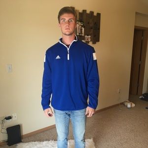 Adidas golf quarter zip.